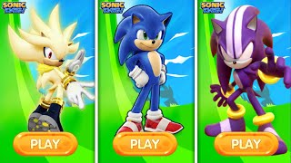 Sonic Dash - Movie Sonic Vs Darkspine Vs Super Silver - Gameplay Speed Battle | Epic Run 🔥🤯 screenshot 3