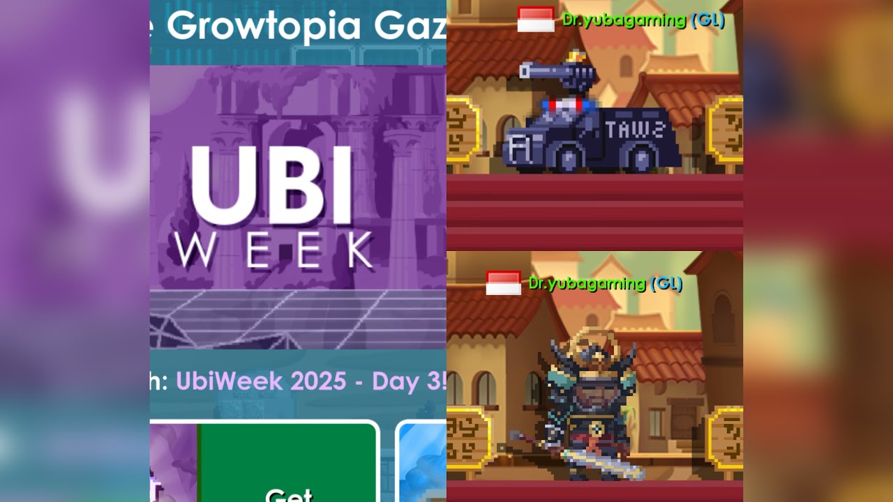 Membeli Item Di Event Ubi Week