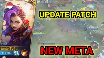 IXIA🔥NEW UPDATE PATCH BEST BUILD AND EMBLEM 2024 - MLBB