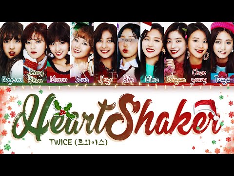 [KARAOKE] [TWICE 트와이스] Heart Shaker : 10 members (You as member) Color Coded Lyrics