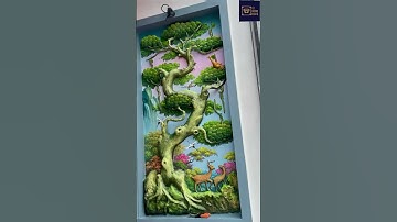 Bây giờ bạn có thể xem bức tranh khi hoàn thiện sẽ như nào .#kisato #nhathoho #contruction #tranh