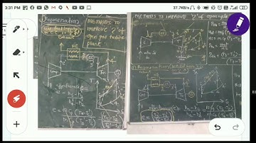 REGENERATION CONCEPT FOR GAS TURBINES