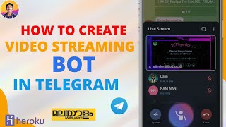 How to Create Video Streming Bot in Telegram 🔥 | Malayalam | Naughty PROFESSOR