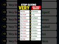 Level Up Your Vocabulary: Stop Using These Weak English Words!