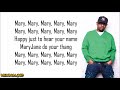 Scarface - Mary Jane (Lyrics)