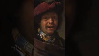 Frans van Mieris (Self-Portrait with a Plumed Beret) | Glitch Noise Portraits