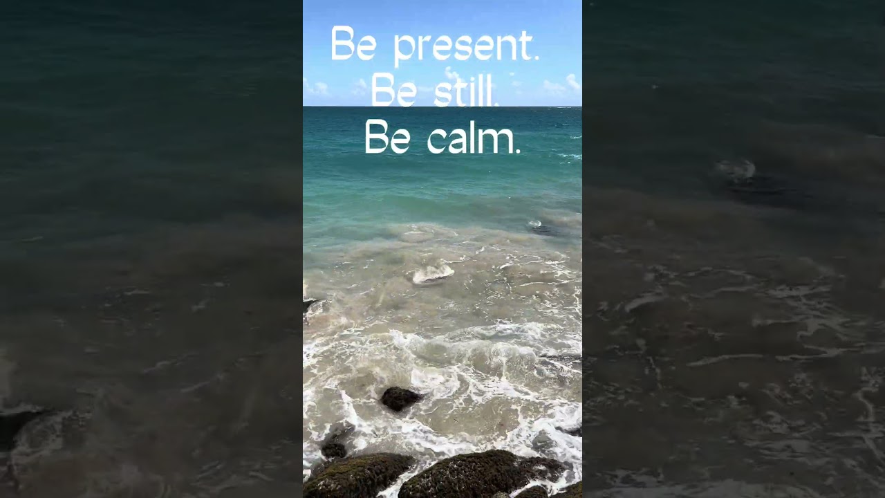 30 seconds of calm 🌊 Take a breath & reset.