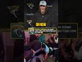 Trevor Lawrence addresses the viral video of a fan squatting him at a bar 😂 #NFL #Jaguars #DUVAL