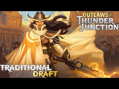 Видео: Немного best-of-3 магии. Outlaws Of Thunder Junction Traditional Draft.