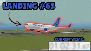 Landing On EVERY Runway In PTFS (In ONE Trip) | PTFS Roblox