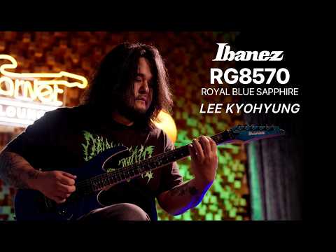 이교형(Lee Kyohyung) | Ibanez RG8570 Royal Blue Sapphire | Guitarnet