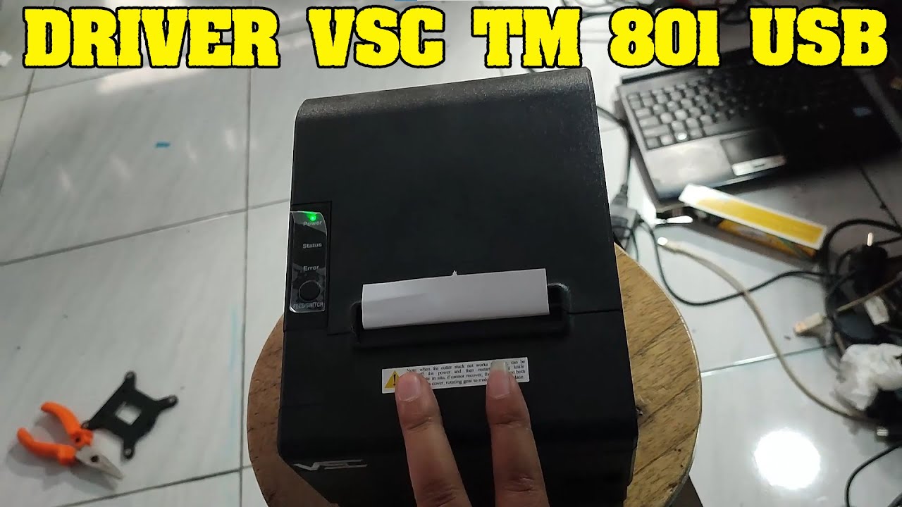 DRIVER PRINTER KASIR VSC TM801 USB YouTube