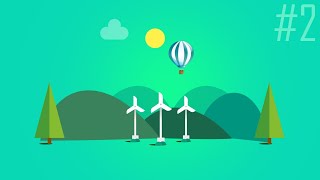 WINDMILL ANIMATION | AFTER EFFECT BEGINNER  LEVEL | WORK #2 | AFTER EFFECT 2020