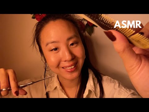 Je te coupe les cheveux ~ Rôleplay Coiffeuse Asmr Français