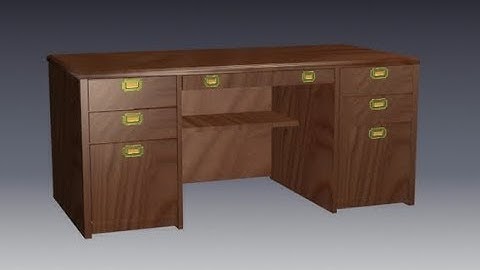 Table modeling in 3DS Max 2015 easy