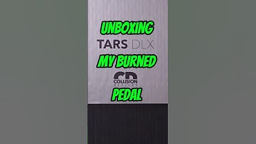Burned TARS DLX and #guitarpedals encounter a #singularity