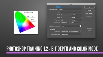 1.2 Photoshop Color Mode & Bit Depth