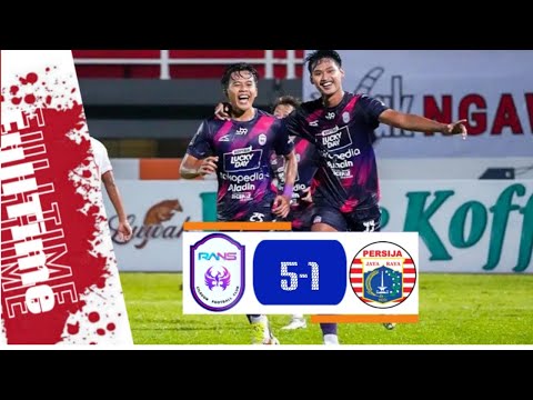 Rans FC vs Persija Jakarta || Hasil dan update klasemen piala presiden 2022.