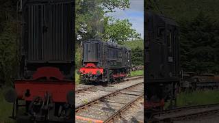 Llangollen Railway 1980s Weekend: Class 08 Number 13265 Departs Glyndyfrdwy Station