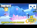 Fortnite Christmas Update Gameplay in 360° - Fortnite Shiver Inn Chapter 2 in VR 360