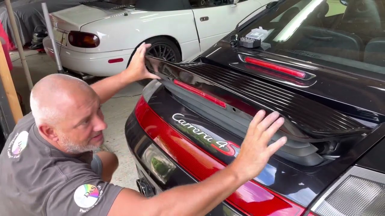 DNS Performance Porsche 996 Ducktail fitting.