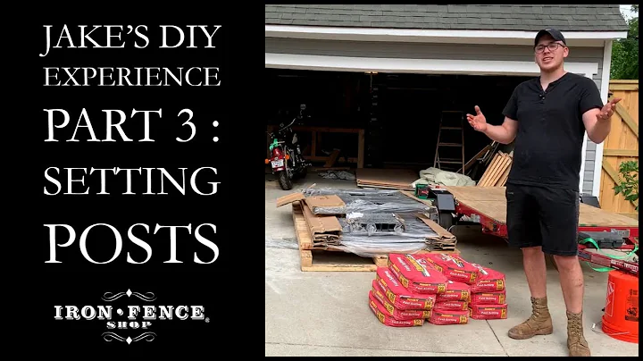 Jake's DIY Experience: Part 3 - Setting Posts
