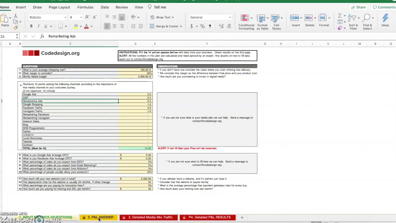 How to Create a Digital Marketing Plan - Tutorial - YouTube