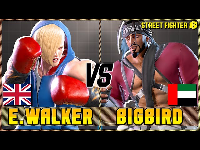 Street Fighter 6 🔥 EndingWalker (ED) vs BigBird (RASHID) 🔥 SF6 Room Match 🔥 class=