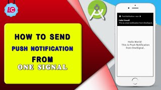 How to send Push Notification from OneSignal in Android Studio | android app me notification send