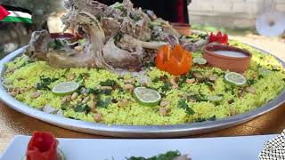 المنسف الفلسطيني ـ منتخب فلسطين Mansaff, traditional Palestinian dish, Palestinian culinary team