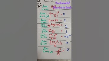 Fundamental theorem on limits MEC 103 #mec103 #ignou #limits #statistics