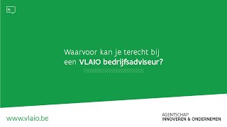 Waarvoor kan je terecht bij een VLAIO bedrijfsadviseur?