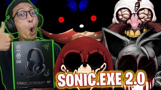 AUTO WIN LAWAN Sonic pakai Razer Kraken V3 HyperSense -Sonic.Exe 2.0 - Friday Night Funkin Indonesia