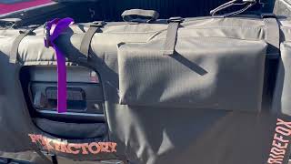 FOX OVERLAND TAILGATE PAD BLACKFULL, WORKS GREAT is Very Well Built! REVIEW