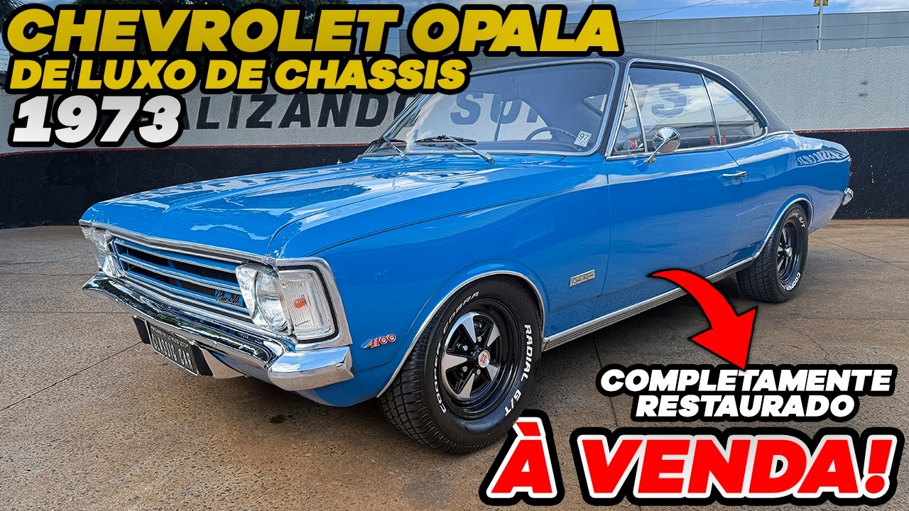 CHEVROLET OPALA DE LUXO 1973 * À VENDA *