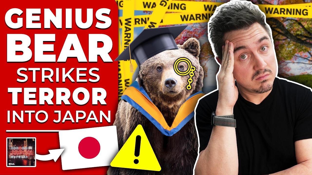 Extremely Intelligent Bear Terrorises Fukushima | @AbroadinJapan #257