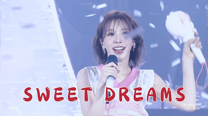 [4K] RED VELVET 레드벨벳 HAPPINESS: My Dear, ReVe1uv - Sweet Dreams