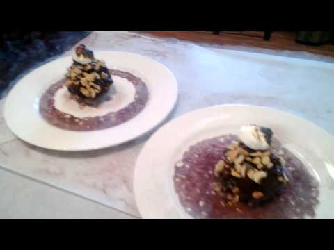 Modernist Cuisine Chocolate Dessert- liquid nitrogen