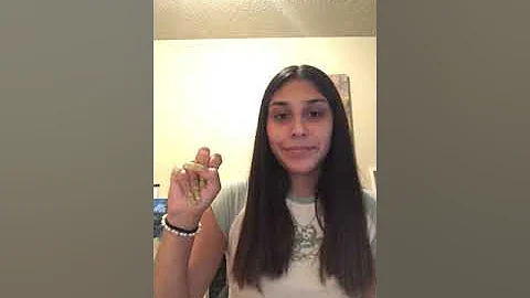 Introducing my self and stating some vocab in ASL.