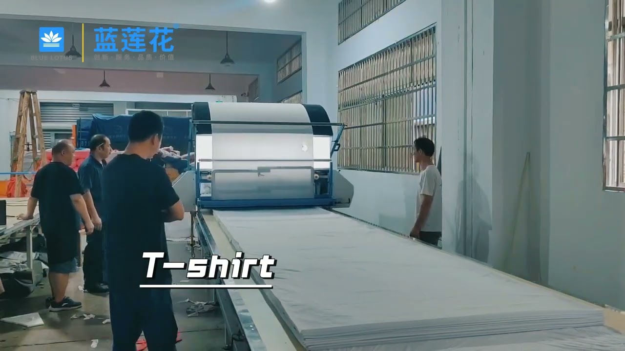 Blue Lotus Auto-Spreading Machine: Revolutionizing Circular Fabric Handling