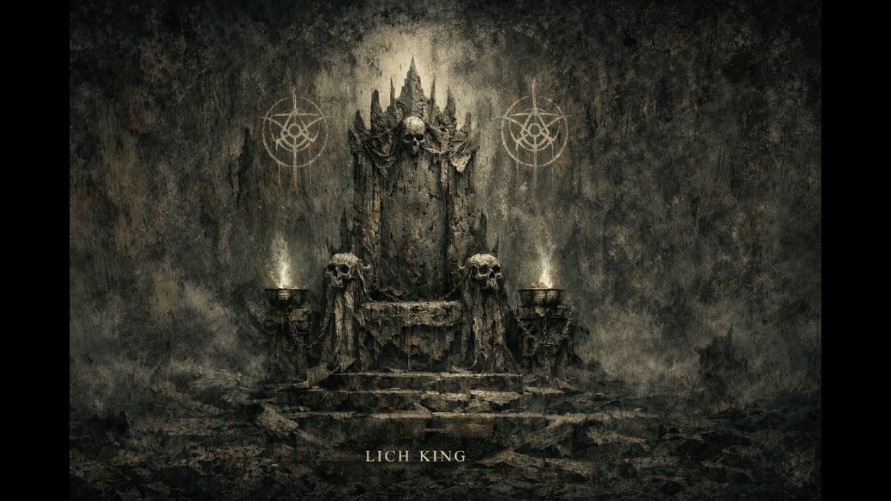 Dark Drum & Bass / Industrial Rave / Occult Energy Full EP – LICH KING