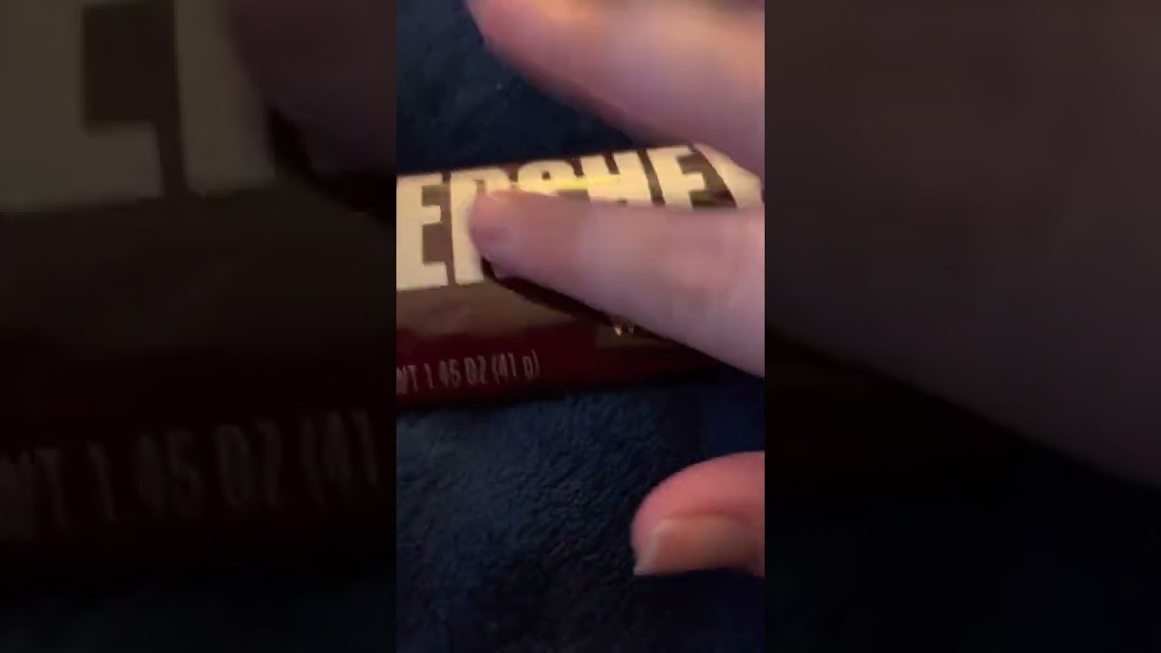 ASMR chocolate tapping requested