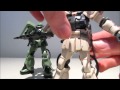 1/144 HGUC Zaku II F2 (Zeon and EFSF) review