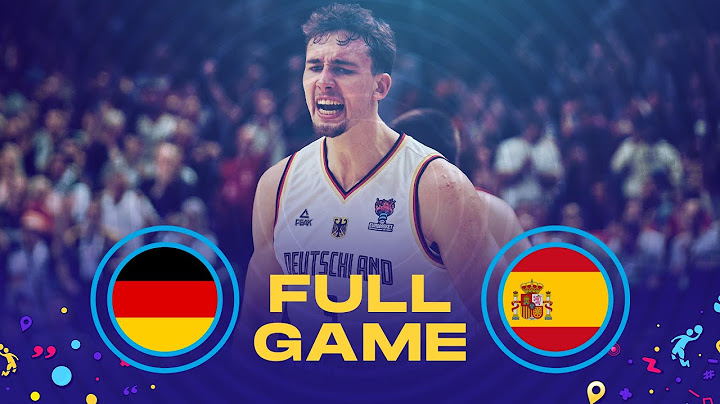 Germany v Spain | SEMI-FINALS | Full Basketball Game | FIBA EuroBasket 2022