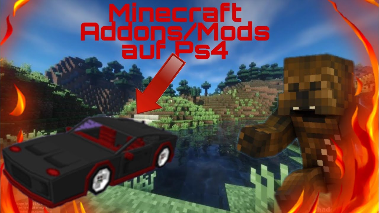 Minecraft Addons/Mods auf Ps4 spielen!! YouTube