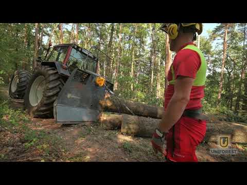 Die größte Getriebewinde 120G Power von Uniforest