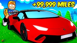 I PUSHED THE CAR 99999 MILES in Roblox Push a Car Simulator screenshot 5