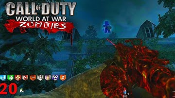 "ASYLUM" WaW Custom Zombies Map | Playthrough (No Commentary)