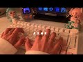[Cozy ASMR Keyboard] Creamy Thocky Sounds Relaxing for Study, Work, Focus &amp; Sleep (No Talking)