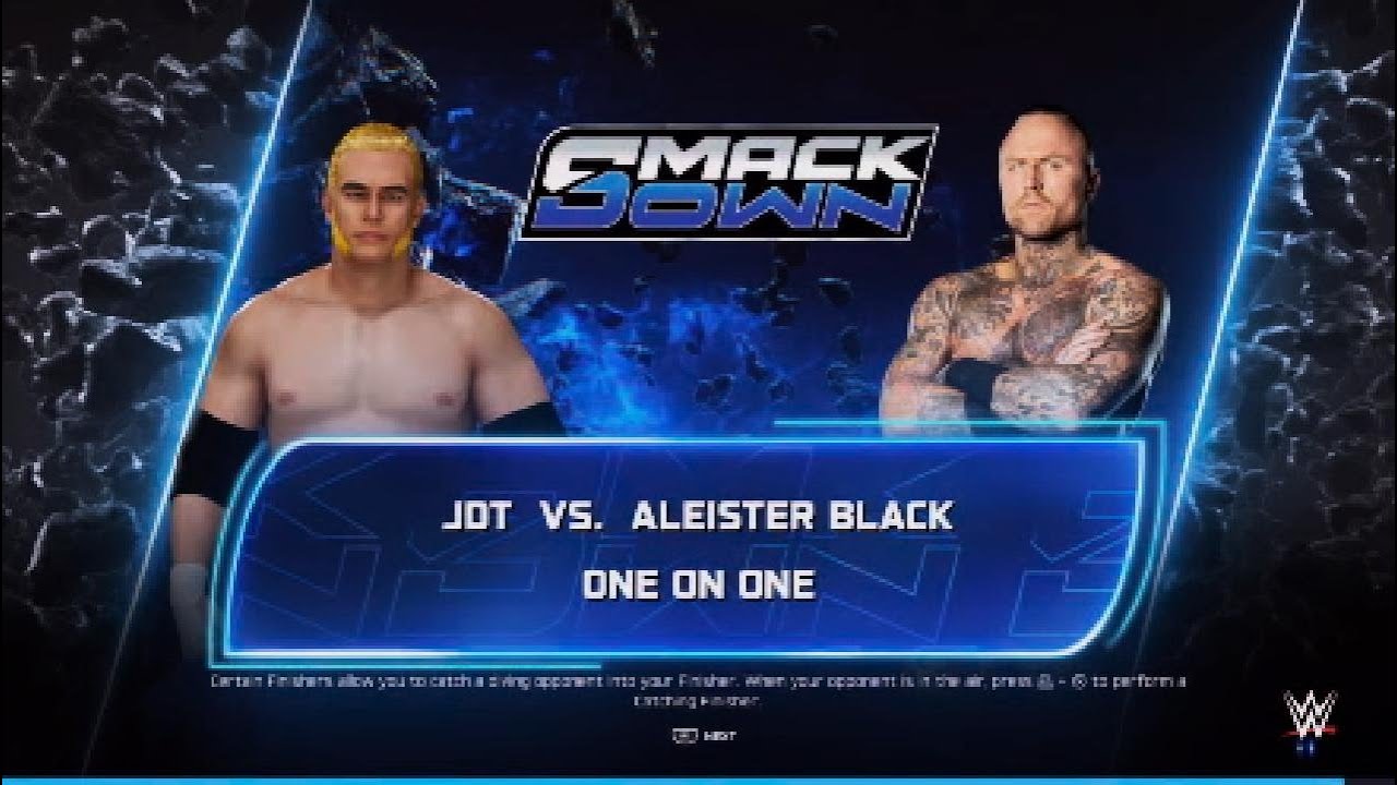 WWE Smackdown | JDT vs Aleister Black WWE2K25